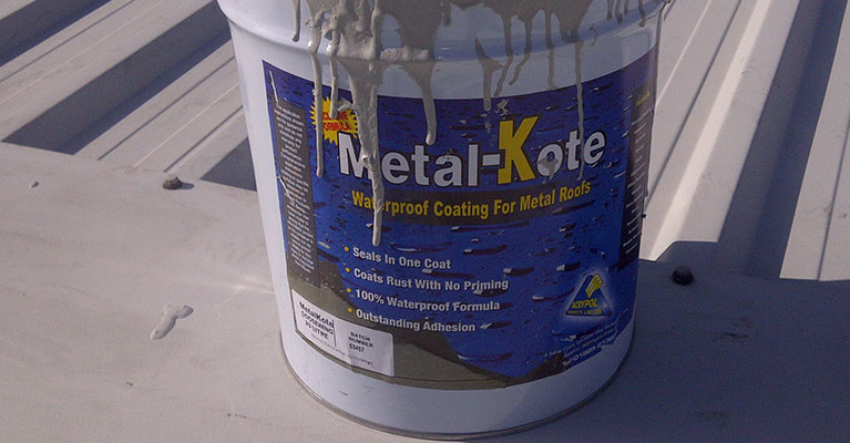 Acrypol Metal Kote cut edge corrosion treatment in Middlesex