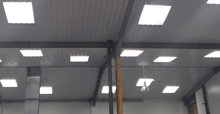 Rooflight installers in Birmingham replacing industrial rooflights